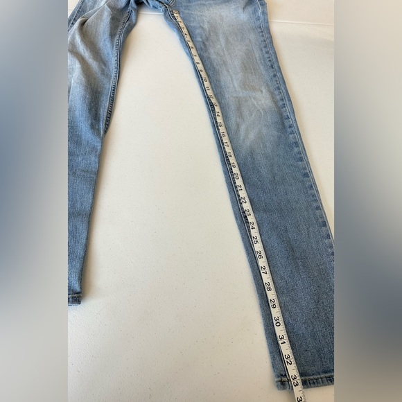 Hollister Men's Epic Flex Skinny Jeans in Blue Size W30XL36 - Picture 7 of 12